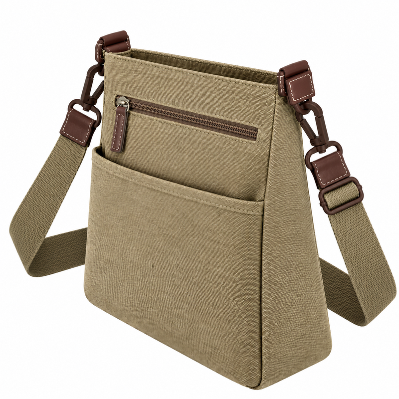 (image for) WB-6204 Brown Large Shoulder Bag (New)